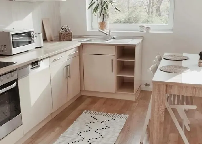 Appartamento Monteurwohnung In Wesermarsch, Kueche, Einzelbetten, Stedinger Berne