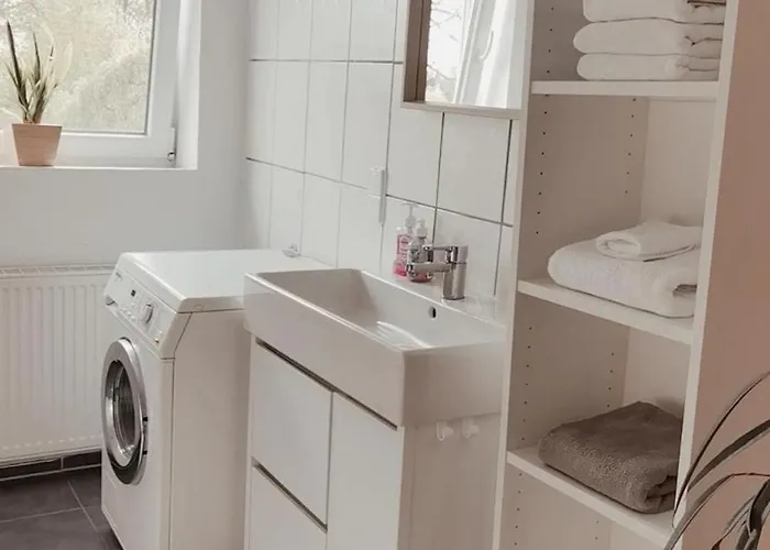 Appartamento Monteurwohnung In Wesermarsch, Kueche, Einzelbetten, Stedinger Berne
